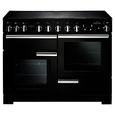 Rangemaster Professional Deluxe 110 Induction Hob Range Cooker Gloss Black Rangemaster Professional Deluxe 110 Induction Hob Range Cooker Gloss Black